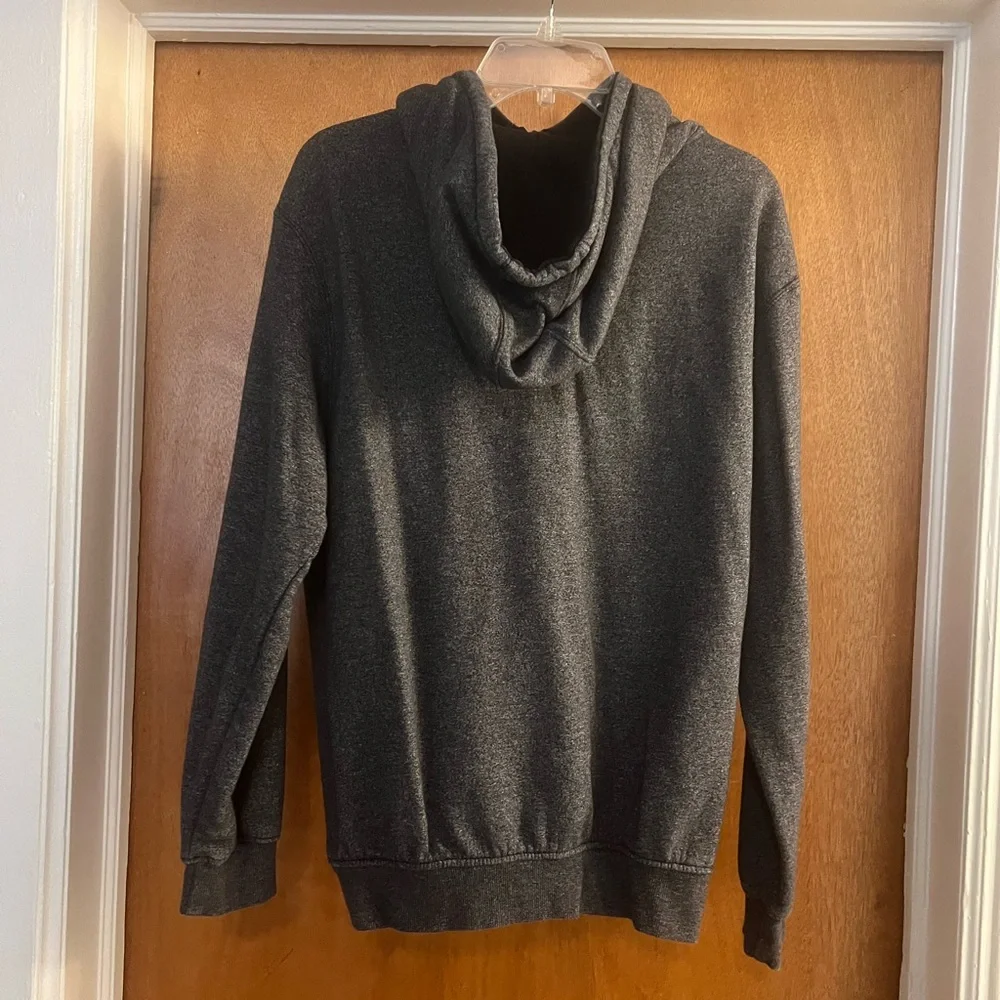 CSG Champs Sports Gear Men’s Dark Heather Gray Full Zip Up Hoodie - Picture 4 of 8